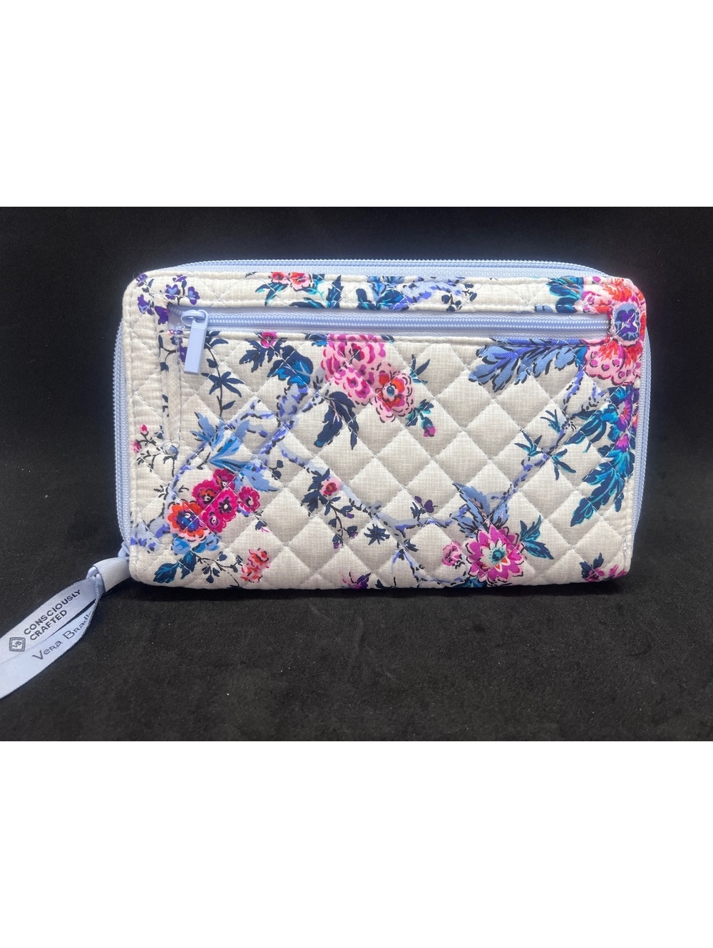 NWT Vera Bradley RFID Travel Wallet Magnifique Floral Quilted Passport Organizer